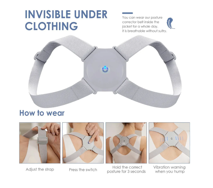 CORRECTOR DE POSTURA CON SENSOR